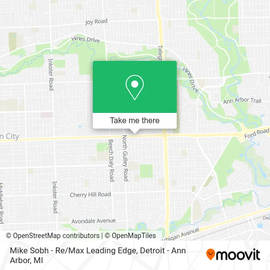 Mike Sobh - Re / Max Leading Edge map