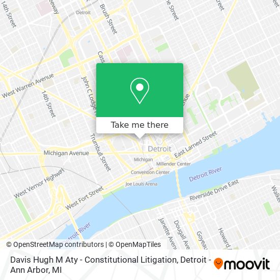 Mapa de Davis Hugh M Aty - Constitutional Litigation