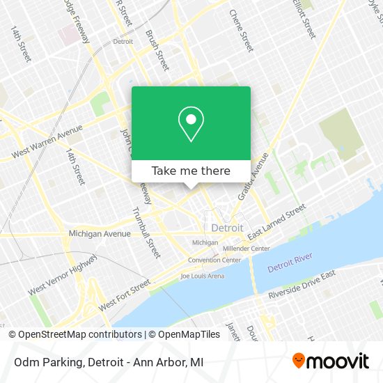 Odm Parking map