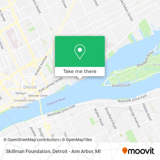Skillman Foundation map