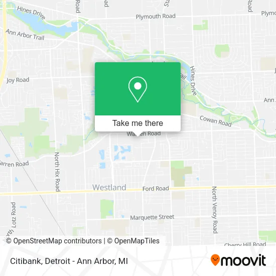 Citibank map