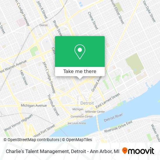 Charlie's Talent Management map