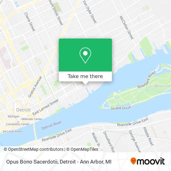 Opus Bono Sacerdotii map