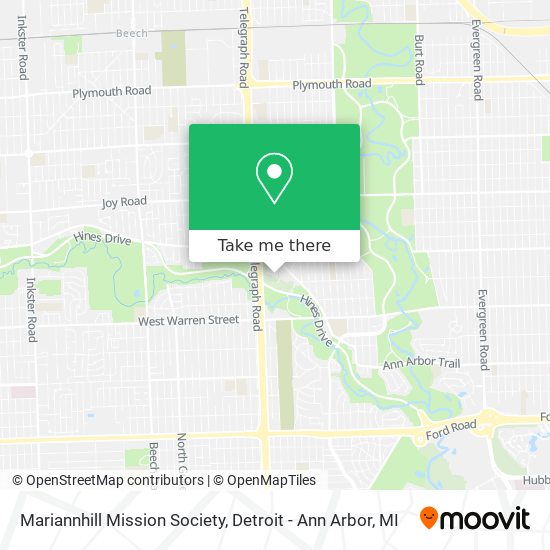 Mariannhill Mission Society map