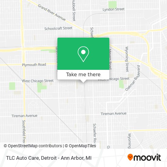 Mapa de TLC Auto Care