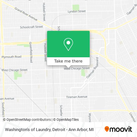 Mapa de Washington's of Laundry