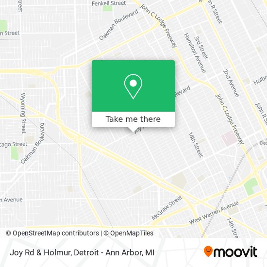 Mapa de Joy Rd & Holmur