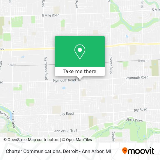 Charter Communications map