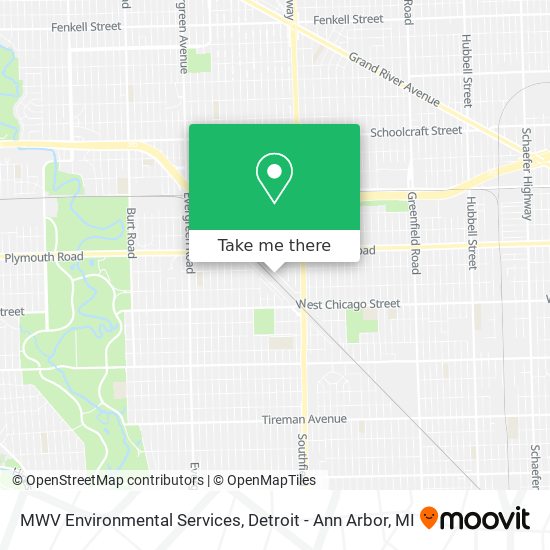 MWV Environmental Services map