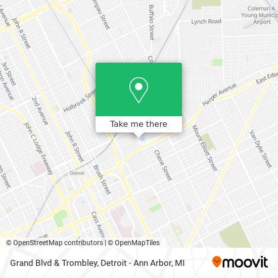Mapa de Grand Blvd & Trombley