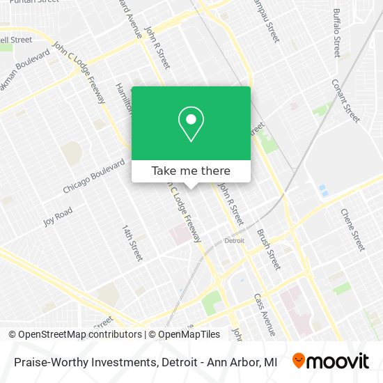 Praise-Worthy Investments map