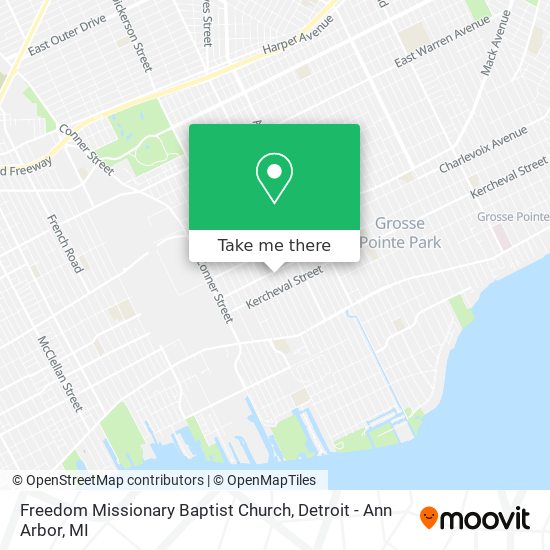 Freedom Missionary Baptist Church map