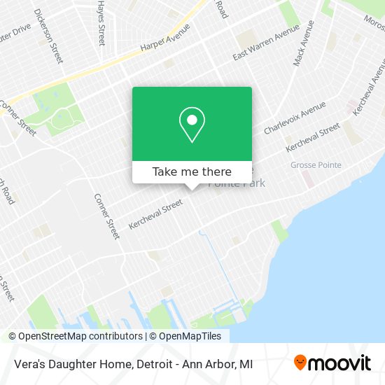 Vera's Daughter Home map