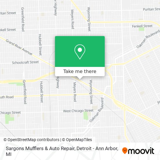 Sargons Mufflers & Auto Repair map