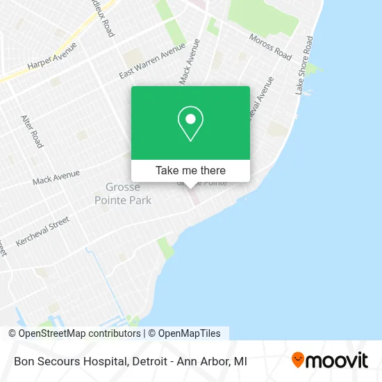 Bon Secours Hospital map