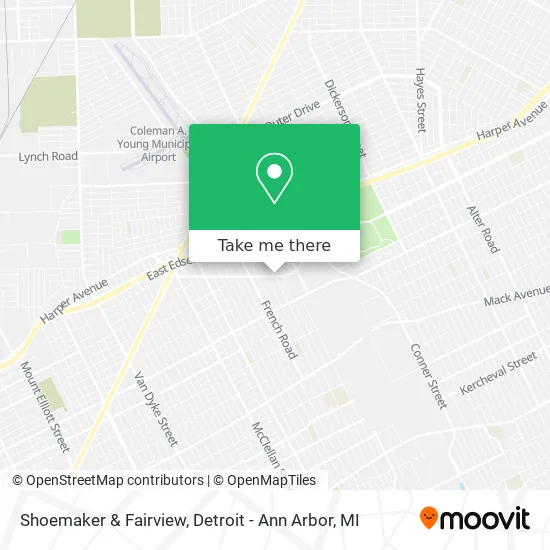 Mapa de Shoemaker & Fairview