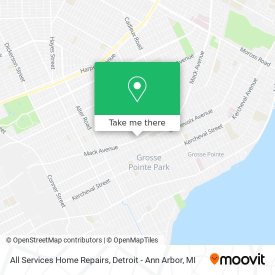 Mapa de All Services Home Repairs