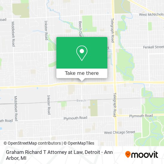 Graham Richard T Attorney at Law map