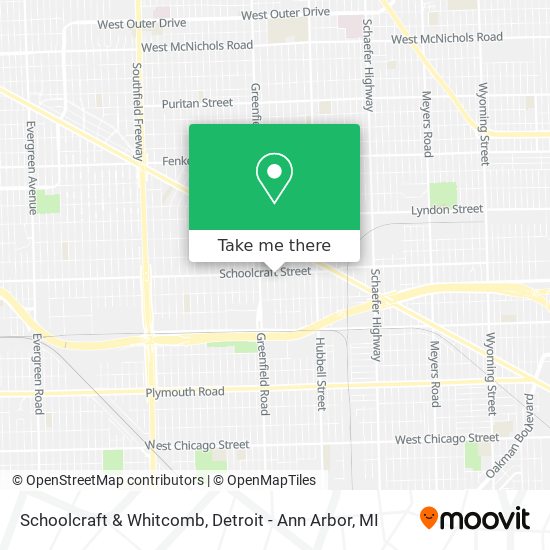 Mapa de Schoolcraft & Whitcomb