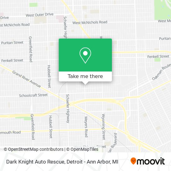 Mapa de Dark Knight Auto Rescue