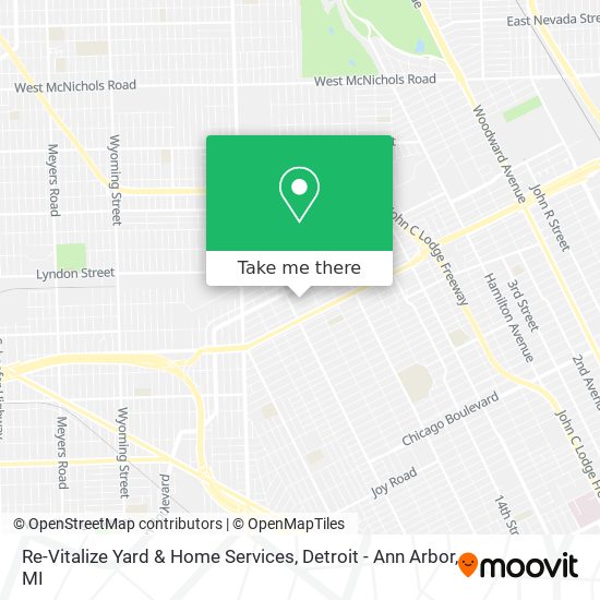 Mapa de Re-Vitalize Yard & Home Services