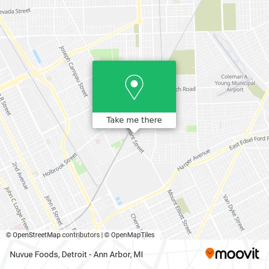 Nuvue Foods map