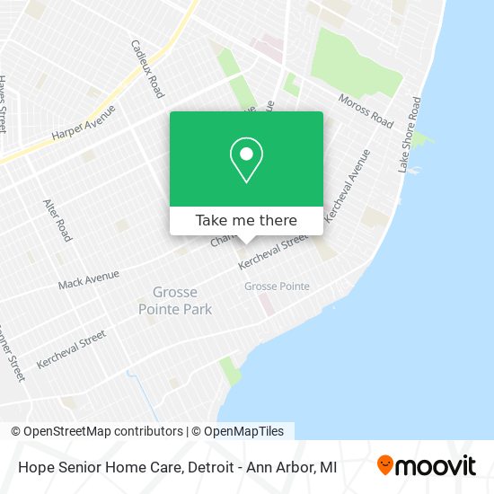 Hope Senior Home Care map