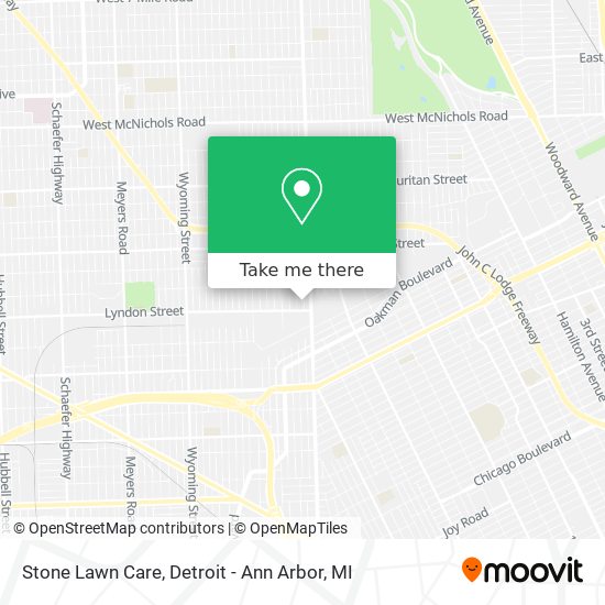 Stone Lawn Care map