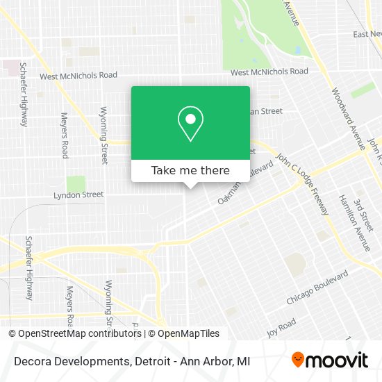 Decora Developments map