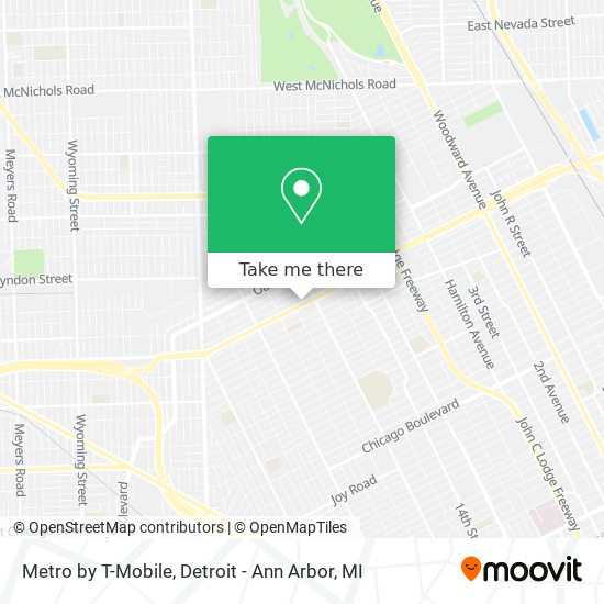 Metro by T-Mobile map