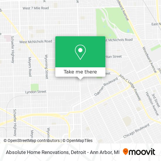 Mapa de Absolute Home Renovations