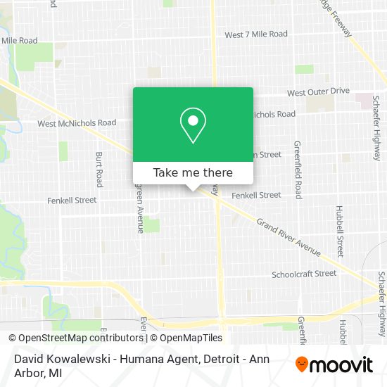 Mapa de David Kowalewski - Humana Agent