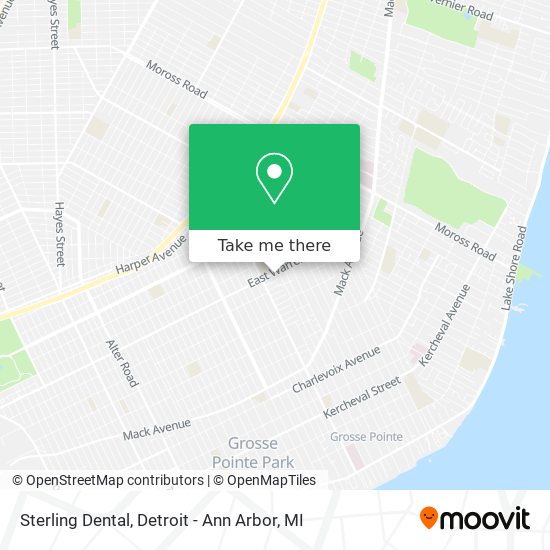 Mapa de Sterling Dental