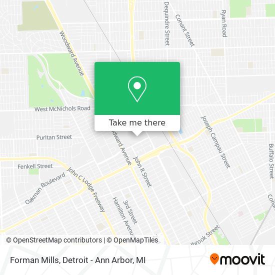 Mapa de Forman Mills