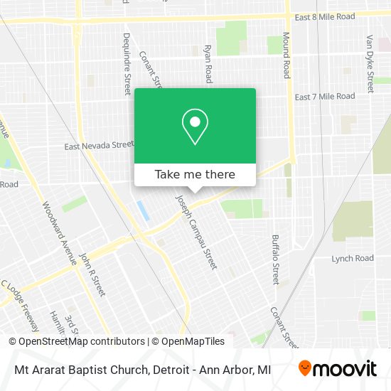 Mapa de Mt Ararat Baptist Church