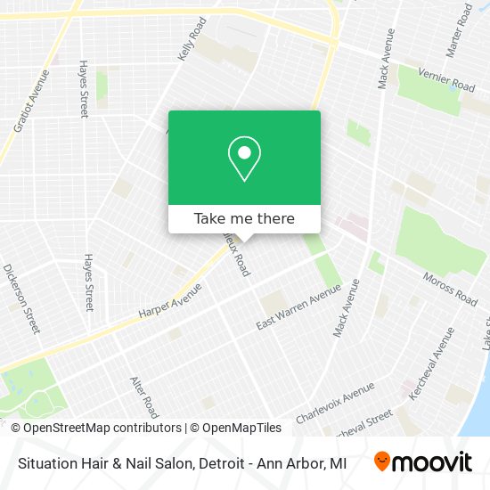 Situation Hair & Nail Salon map