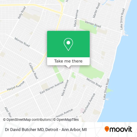 Mapa de Dr David Butcher MD