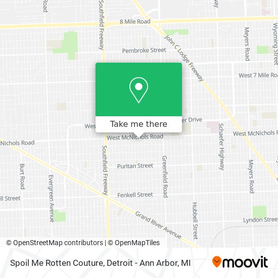Mapa de Spoil Me Rotten Couture