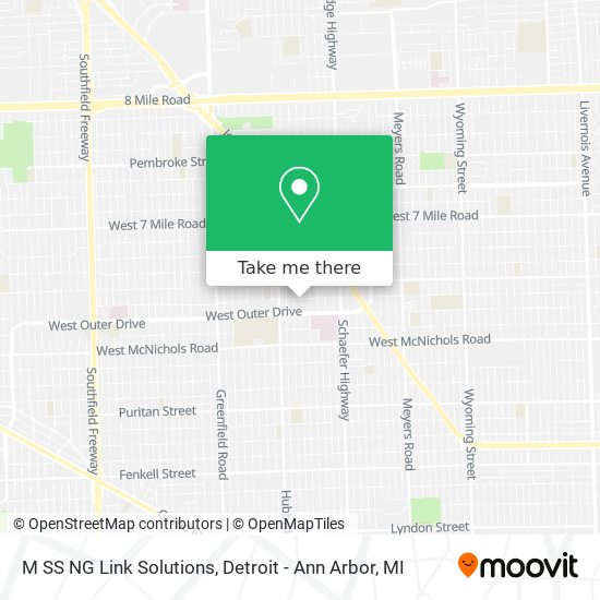 M SS NG Link Solutions map