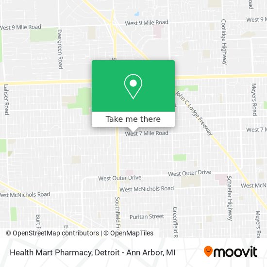 Mapa de Health Mart Pharmacy