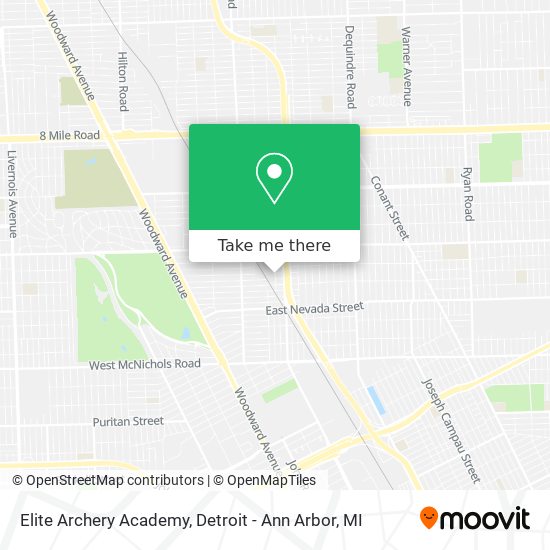 Elite Archery Academy map