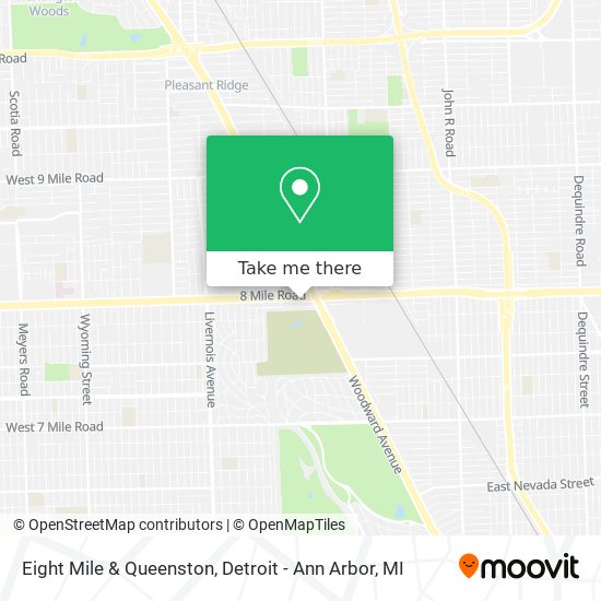 Mapa de Eight Mile & Queenston