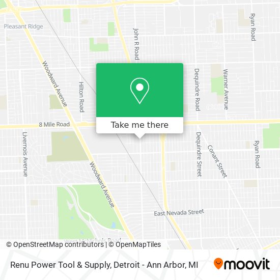 Renu Power Tool & Supply map