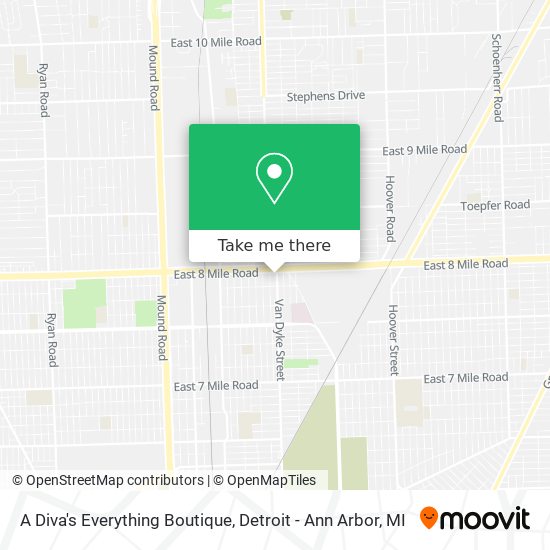 A Diva's Everything Boutique map