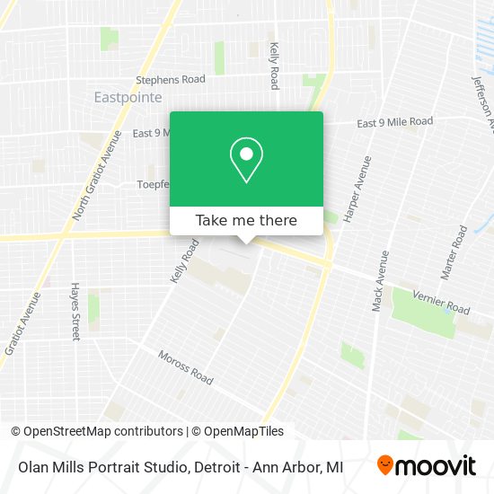 Olan Mills Portrait Studio map