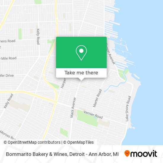 Bommarito Bakery & Wines map