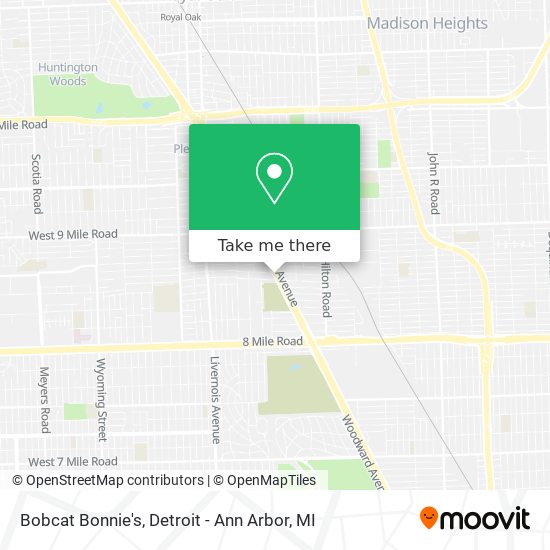 Mapa de Bobcat Bonnie's