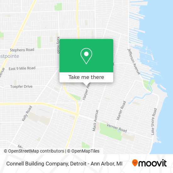 Connell Building Company map