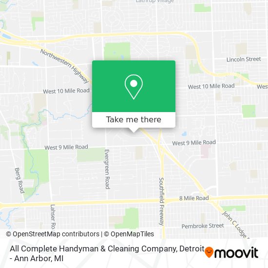 All Complete Handyman & Cleaning Company map