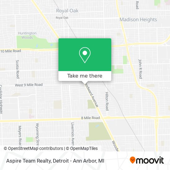 Aspire Team Realty map